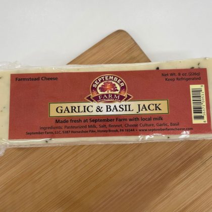 CHEESE – GARLIC & BASIL JACK