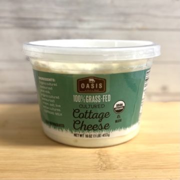COTTAGE CHEESE – 100% GRASS-FED ORGANIC