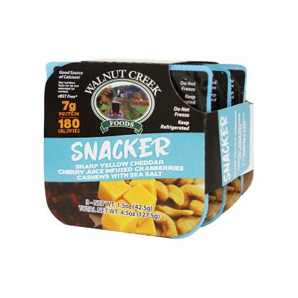 SNACKER – YELLOW CHEDDAR, CRANBERRIES